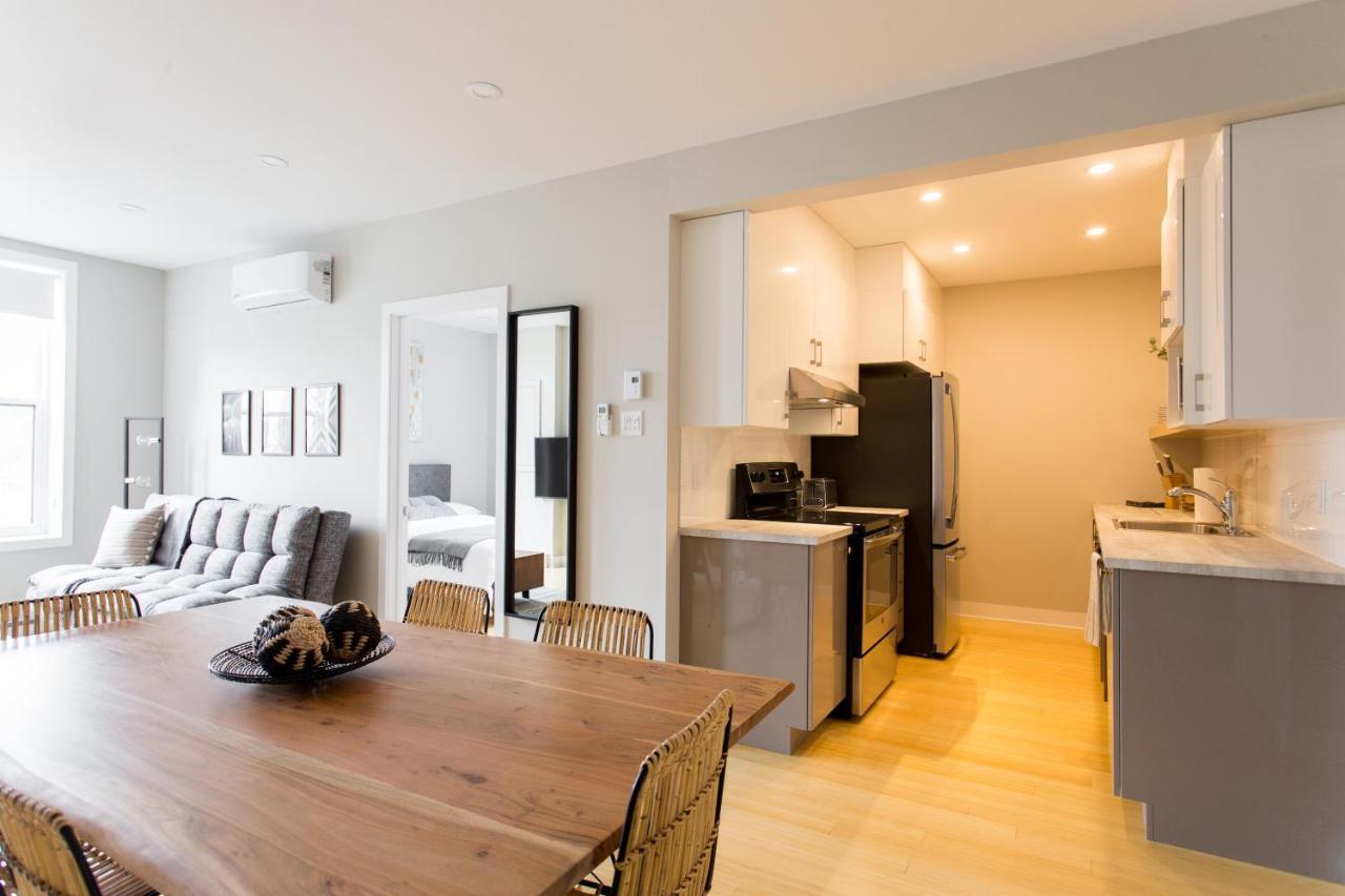 Trendy Little Italy 3 Bedroom Condo By Den Stays Montreal Luaran gambar