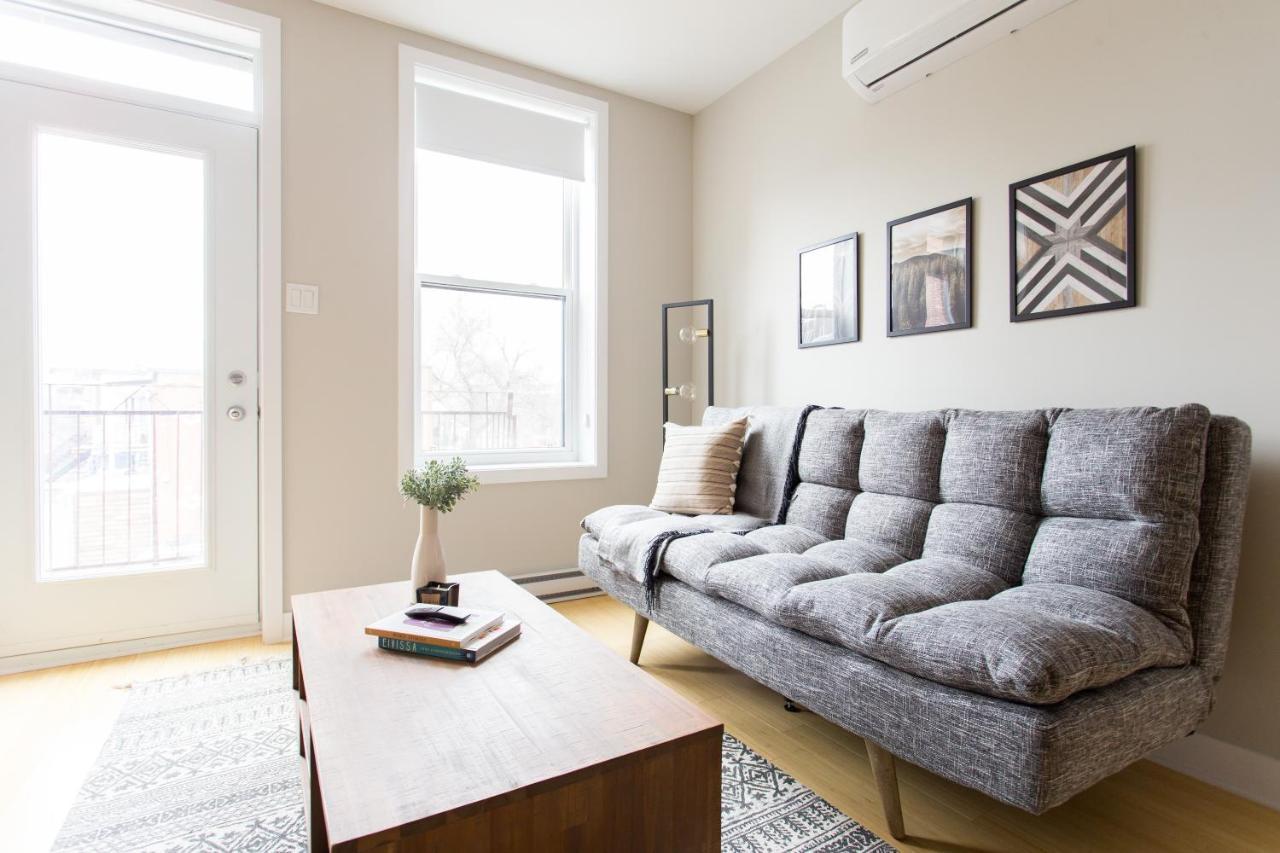 Trendy Little Italy 3 Bedroom Condo By Den Stays Montreal Luaran gambar