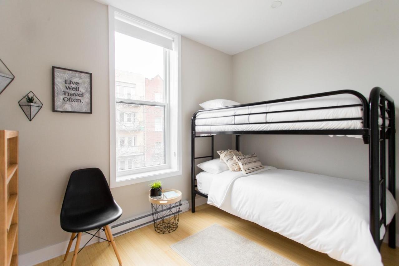 Trendy Little Italy 3 Bedroom Condo By Den Stays Montreal Luaran gambar