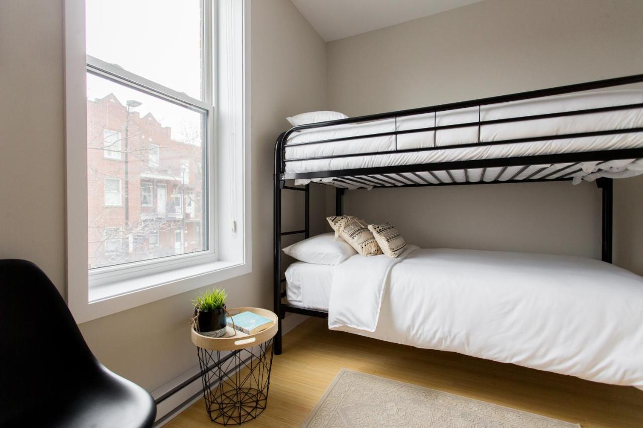 Trendy Little Italy 3 Bedroom Condo By Den Stays Montreal Luaran gambar